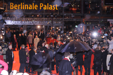 Roter Teppich vor dem Berlinale Palast
