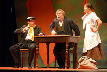 Fotoprobe 'Der Hauptmann von Köpenick'