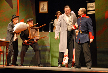 Fotoprobe 'Der Hauptmann von Köpenick'