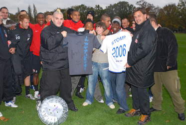 John, Falko Götz, Spieler von Hertha BSC, Bandmitgleider von Stomp