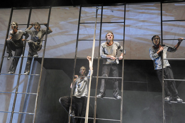 Natali Seelig, Olivia Gräser, Elias Arens, Peter Moltzen, Harald Baumgartner