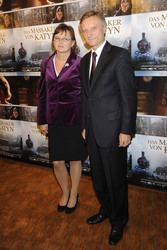 Marek Prawda mit Ehefrau Grazyna Prawda