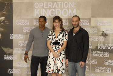 Jamie Foxx, Jennifer Garner, Ashraf Barhom