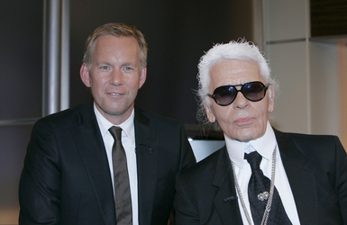 Johannes B.Kerner, Karl Lagerfeld