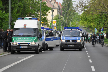 Erster Mai Demonstration