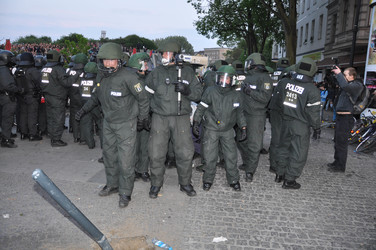 Erster Mai Demonstration