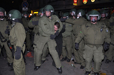Erster Mai Demonstration