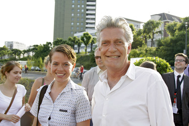 Dieter Moor mit Begleitung