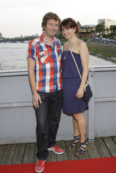 Sabine Heinrich mit Freund Thorsten Schorn