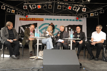 Wolfgang Winkler, Jaecki Schwarz, Cox Habbema, Gregor Gysi