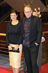 Stellan Skarsgard mit Gattin