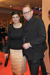 Stellan Skarsgard mit Gattin