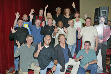 Scott L. Schwartz, Robert Hall, Bobbi Sue Luther, Michael Dorn, Suzie Plakson, Lolita Fatjo, Scott MacDonald, Richard Herd, Vaughn Armstrong, Herb Jefferson jr., Dean Haglund, Mark Allan Shepherd, Steve Rankin, William Jones, Casey Biggs, Richard Arnold