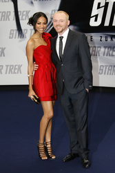Zoe Saldana, Simon Pegg