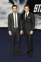 Zachary Quinto, Chris Pine