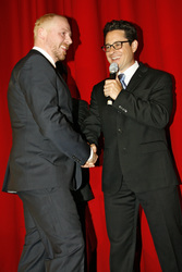 Simon Pegg, J.J. Abrams