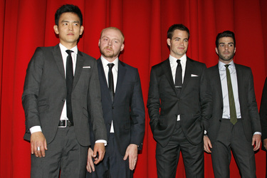 John Cho, Simon Pegg, Chris Pine, Zachary Quinto