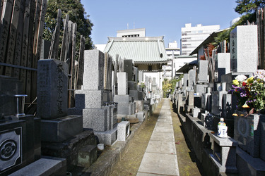 Friedhof am Shojuin Tempel