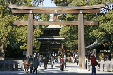 Tor zum Meiji-Schrein