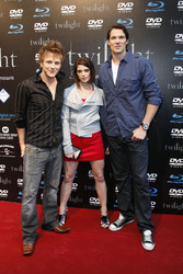 Charlie Bewley, Ashley Greene, Daniel Cudmore