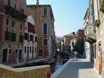 Kanal in Venedig