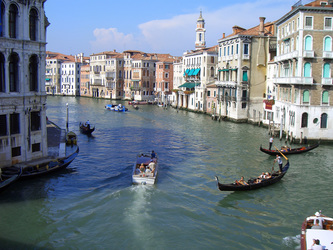 Kanal in Venedig