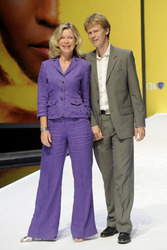 Marion Kracht mit Ehemann Berthold Manns