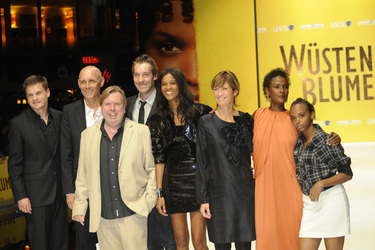 Benjamin Herrmann, Peter Herrmann, Timothy Spall, Craig Parkinson, Liya Kebede, Sherry Hormann, Waris Dirie, Soraya Omar-Scego