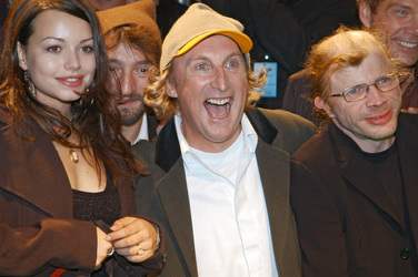 Cosma Shiva Hagen, Boris Aljinovic, Otto Waalkes, Axel Neumann