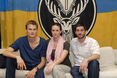 Fabian Hinrichs, Melika Foroutan, Christoph Bach