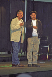 Robert Beltran, Garrett Wang
