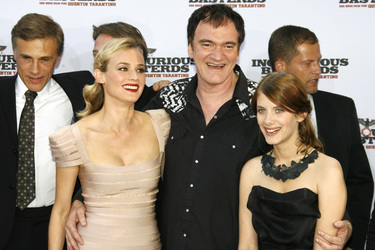 Christoph Waltz, Diane Kruger, Quentin Tarantino, Mélanie Laurent, Til Schweiger