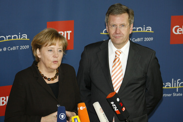 Angela Merkel, Christian Wulff