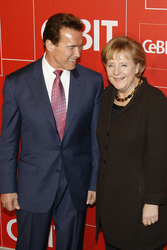 Arnold Schwarzenegger, Angela Merkel