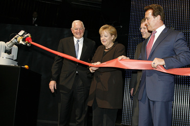Craig Barrett, Angela Merkel, Christian Wulff, Arnold Schwarzenegger