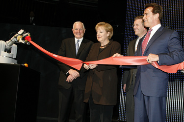Craig Barrett, Angela Merkel, Christian Wulff, Arnold Schwarzenegger