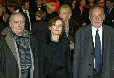 Claude Chabrol, Isabelle Huppert, Francois Berléand