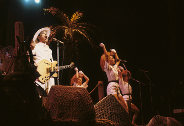 Konzert von Kid Creole and the Coconuts in London