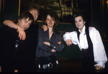 Photoshooting mit The Damned in London