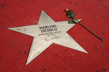 Stern von Marlene Dietrich