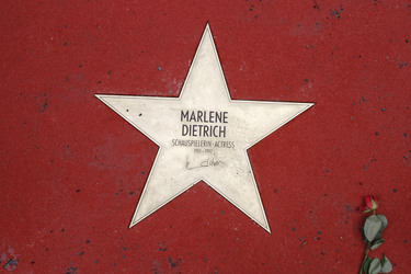 Stern von Marlene Dietrich