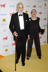 Christopher Lee mit Ehefrau Gitte Lee