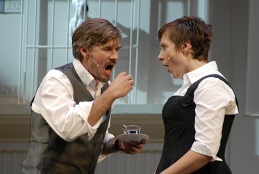 Franziska Forster (Eliza Doolittle), Daniel Morgenroth (Henry Higgins)