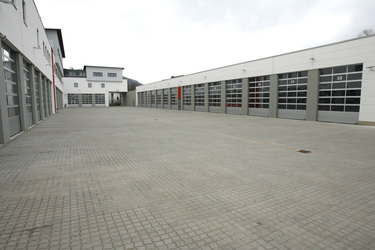 Innenhof der Feuerwache in der Rutenstraße
