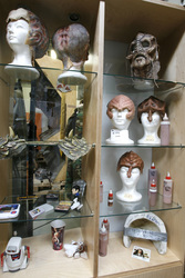 Alien Make-up und Masken