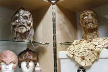 Alien Make-up und Masken