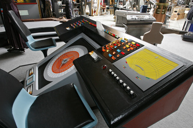 Steuerkonsole vom Raumschiff Enterprise