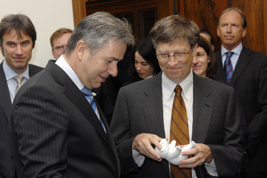 Klaus Wowereit, Bill Gates