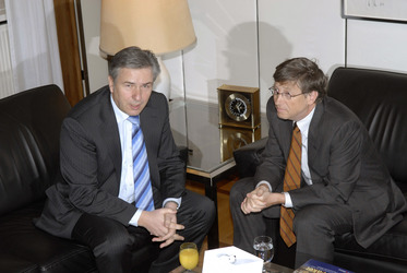 Klaus Wowereit, Bill Gates