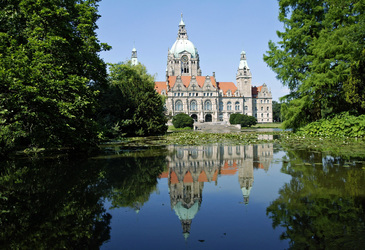 Das neue Rathaus am Maschpark